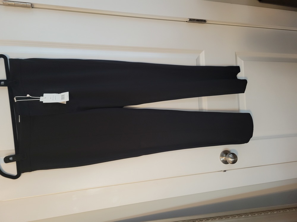 VINCE Black Pants size 12  Stitch Front Seam Pants